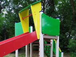Установка детской горки «Зимняя» в Орловской области