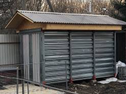 Блок контейнер на садовом участке в Туле